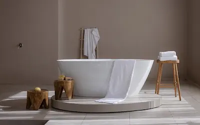 Bathroom painting transformation in Shoreline creating spa-like atmosphere