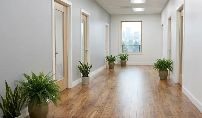 Medical facility commercial painting in Bellevue — healthcare compliance and infection control protocols