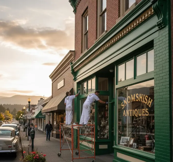Commercial Painting Services That Preserve Snohomish's Historic Character