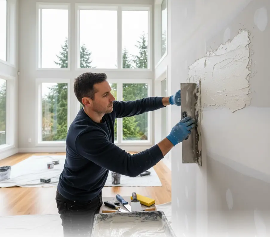 Drywall Repair and Painting in Bellevue, WA: Flawless Wall Restoration for Luxury Homes