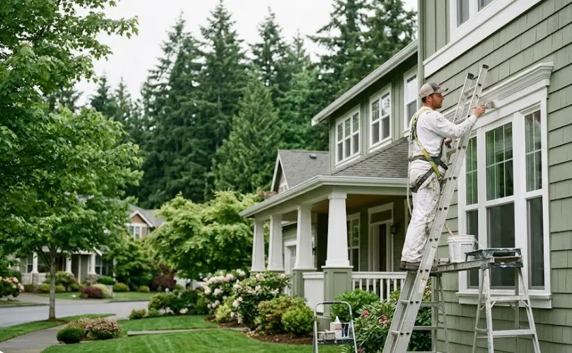 Exterior Painting in Mill Creek, WA: Real Pricing, Cedar Prep, and the HOA Color Process