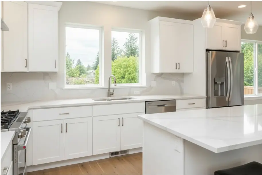 Professional Kitchen Cabinet Painting in Shoreline, Washington