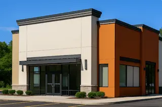 Retail space painting in Lynnwood with minimal business disruption