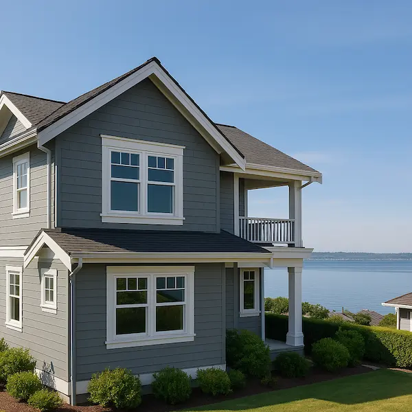 Long-lasting exterior painting in Richmond Beach Shoreline showing coastal-resistant finish after 8 years